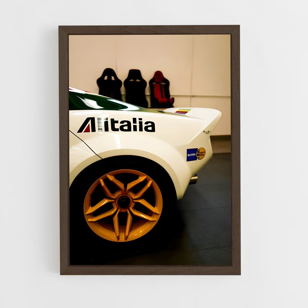 Poster Stratos Racing – affiche Lancia (vue 5)